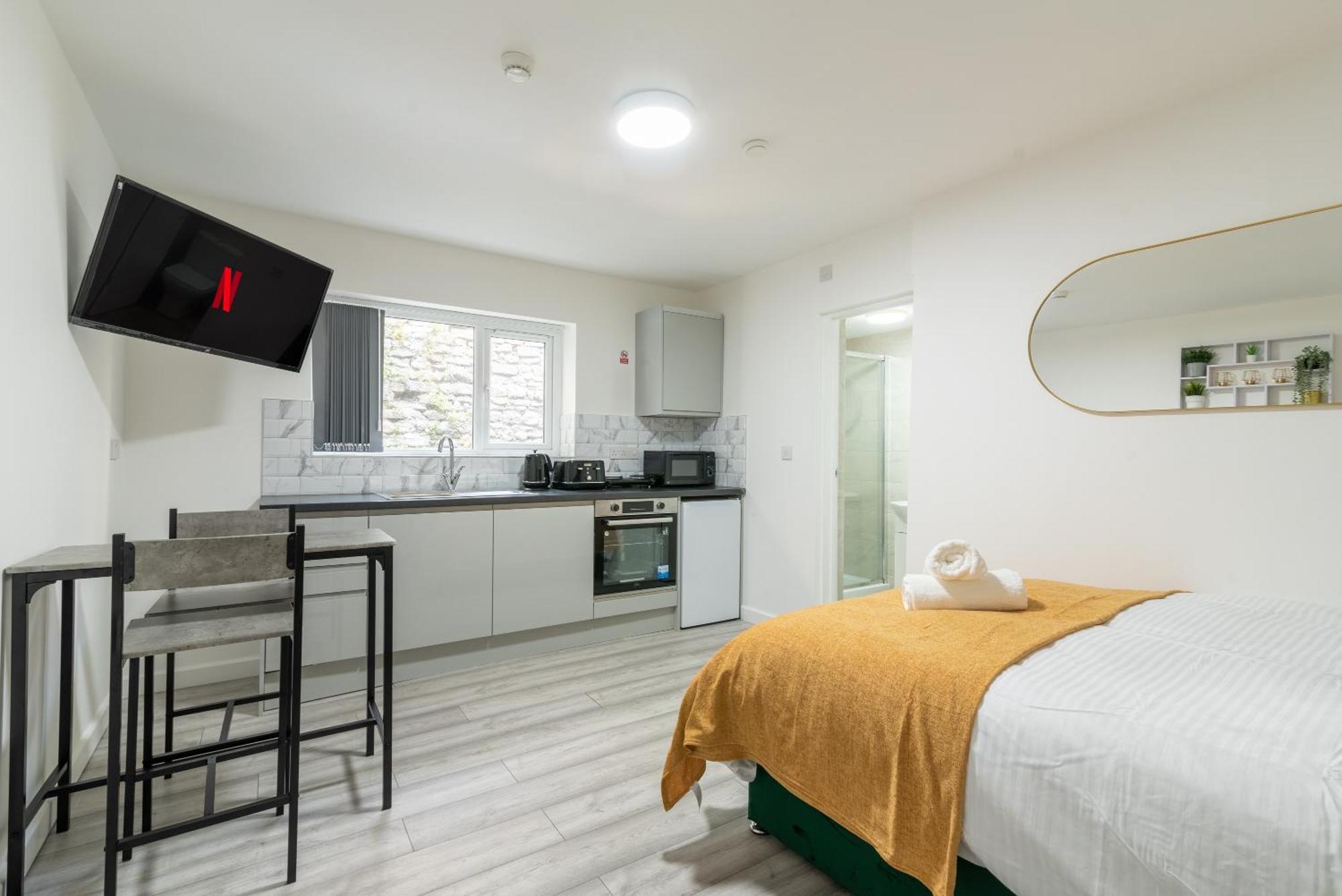Cosy Cardiff Apartments - Garden Lounge Екстериор снимка